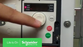 How to reset SLF Serial Link Fault on ATV312  Schneider Electric [upl. by Laikeze]