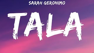 Sarah Geronimo  Tala Lyrics Moira Dela Torre Al James [upl. by Courtney]