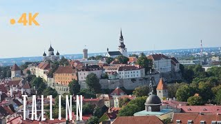 Tallin Estonia 🇪🇪 walking tour 4K HDR [upl. by Schertz83]