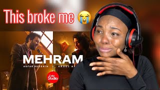 Coke Studio season 14  𝐌𝐞𝐡𝐫𝐚𝐦 Afar Hussain x Arooj Afbat  😭REACTION [upl. by Garett734]