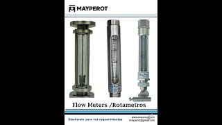 Rotametros para medir el caudal de liquidos y gases  Somos fabricantes [upl. by Van]