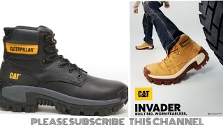 CAT Caterpillar Invader Hi Steel Toe Boot  for Men  with Guts of Steel  4 colors latest pictures [upl. by Rhyne546]