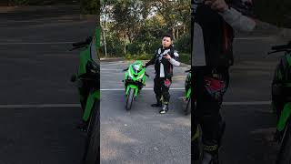 Zx6r Arrow Exhaust vs Akrapovic Exhaust kawasakizx10r kawasaki Exhaust [upl. by Llezo]