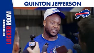 Quinton Jefferson “Grateful To Come Back To This Organization”  Buffalo Bills [upl. by Combe]