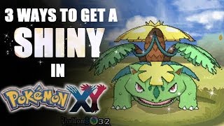 3 Ways to Get a Shiny Pokémon in X amp Y  Tamashii Hiroka [upl. by Petua]