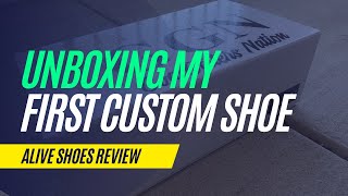 Unboxing My First Custom GoalGetters Nation Shoe  AliveShoes Review  Must Watch [upl. by Eneri332]