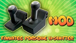 Мод КПП Fanatec Porsche  Fanatec Porsche Wheel Shifter MOD [upl. by Ephrayim]