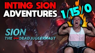 Tyler1 Inting Sion Adventures  Best Clips 2021 4  Thebausffs Meta [upl. by Aneerbas]