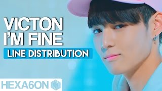 VICTON  Im Fine Line Distribution Color Coded [upl. by Graniela]