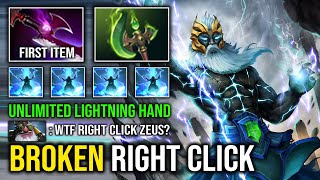 WTF Broken Right Click Silver Edge  Parasma Unlimited Lightning Hands Carry Zeus Dota 2 [upl. by O'Shee]