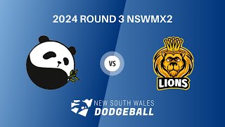 2024 NSWDL R3 Mixed Div 2 Penrith Pandas vs Lilli Pilli Lions [upl. by Trilbee]