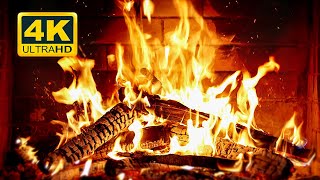 🔥 Cozy Fireplace 4K 12 HOURS Fireplace with Crackling Fire Sounds Crackling Fireplace 4K [upl. by Decca]