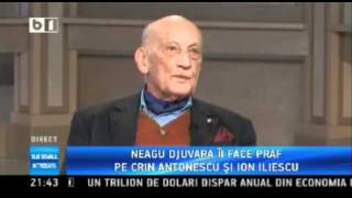 Neagu Djuvara  despre Crin Antonescu si Victor Ponta [upl. by Mordecai588]