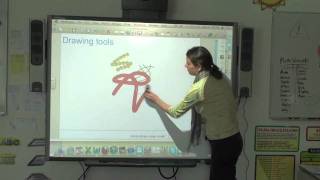 SMART Board  Level 1  2e  Drawing Tools  Eraser [upl. by Silirama]