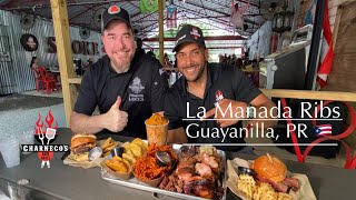 La Ruta del BBQ en Puerto Rico  La Manada Ribs V8 en Guayanilla 8 Ep116 [upl. by Kenji93]