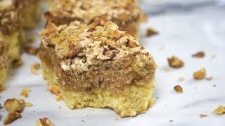 London Bars Recipe  Walnut Bars [upl. by Sharity]