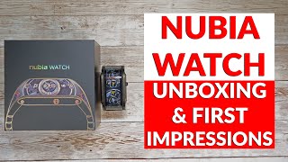 Nubia Watch Unboxing  Unboxing A Bendable Watch To Match My Phone [upl. by Ennaer27]