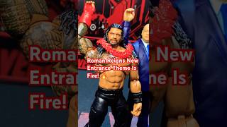 Roman Reigns New Entrance Theme Is Fire 🔥 romanreigns wwe wrestling [upl. by Yarled]