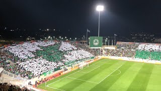 OMONOIA vs Manchester United Amazing Atmosphere by Fans  Οπαδοί ΟΜΟΝΟΙΑΣ Απίστευτη Ατμόσφαιρα [upl. by Enileuqcaj]