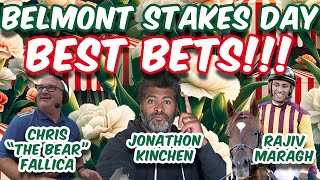 2024 Belmont Stakes Day BEST BETS w Chris quotThe Bearquot Fallica Rajiv Maragh amp Jonathon Kinchen [upl. by Egas]