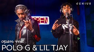 Polo G amp Lil Tjay quotPop Outquot Live Performance  Open Mic [upl. by Mitchell]