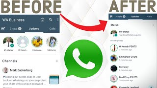 How to fix WhatsApp Status showing in horizontal view to vertical view  WhatsApp fixed [upl. by Zedekiah]