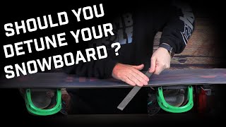 How When amp Where To Detune Your Snowboard [upl. by Manolo]