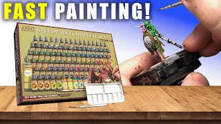 Using Army Painters Speedpaint 20 Complete Set [upl. by Nomde]