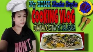 GINATAANG SITAW at KALABASA  its me vlog tv [upl. by Nyletak]