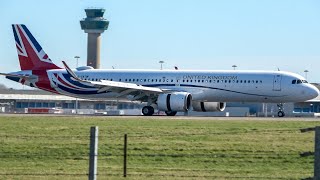 London Stansted Airport Plane spotting  Runway 22 Operations [upl. by Aiouqahs]