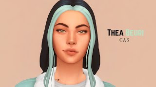 Thea Beuri  Not So Berry Mint  Sims 4 CAS [upl. by Rolfe]