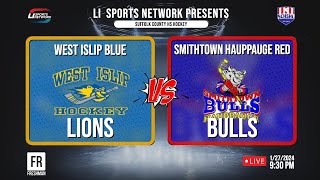 SCHSHL Freshman Hockey  Smithtown Hauppauge Bulls vs West Islip Lions [upl. by Giovanni863]