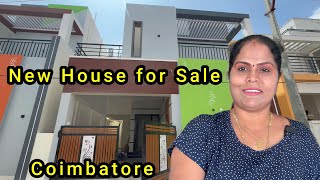 New House for Sale in Coimbatore Near Ganapathy Prozone Mall Cheran Ma Nagar Vinayagapuram [upl. by Torrin]