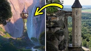 15 Disney Locations That Exist In Real Life [upl. by Tollmann]