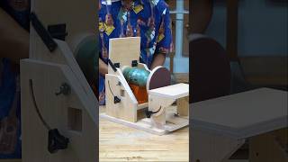 Make a Disc Sander and Bobbin Sander for woodworking Technique Part1 woodworking trending [upl. by Ibby]