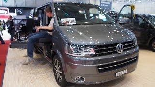 Kassettenlift für Rollstuhlfahrer im volkswagen T5 Multivan by KIRCHHOFF Mobility [upl. by Leunam]