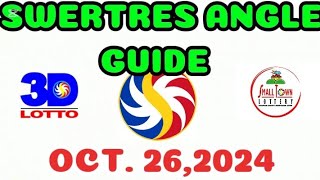 Best swertres angle guide today 3d lotto and all STL Swer3 October 262024 [upl. by Tuppeny]