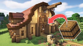 Minecraft How to Build an Animal Barn Tutorial [upl. by Giulia365]