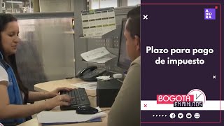 Vencimiento del plazo para el pago del Impuesto de Industria y Comercio en Bogotá [upl. by Atinaujnas]