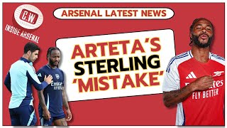 Arsenal latest news Artetas Sterling mistake  Chelsea team news  Odegaard pressure  Edus leave [upl. by Yesima]