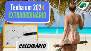 DEFINITIVAMENTE o MELHOR Calendário dinâmico para Planilha Excel VBA com passo a passo [upl. by Kaazi]