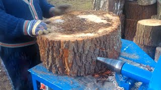 Amazing Automatic Homemade Firewood Processing Machines Fastest Wood Splitting Machines Working [upl. by Ause]