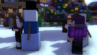 Snowy Minecraft animation [upl. by Eibloc]