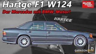 Hartge F1 Warum steckt in diesem MercedesBenz ein BMWMotor  AUTO MOTOR UND SPORT  Garagengold [upl. by Mctyre117]