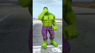 Goku vs Hulk who is strong in gta5 🔥🔥 shorts short gta gta5 hulk spiderman [upl. by Adnalu]