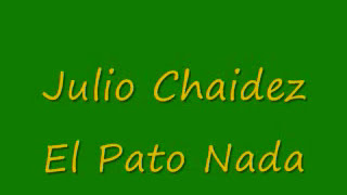 Julio Chaidez  El Pato Nada [upl. by Lapides]