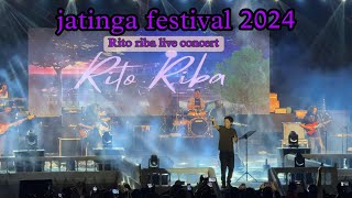 Rito Riba live concert ♥️ jatinga festival 2024 [upl. by Goth862]