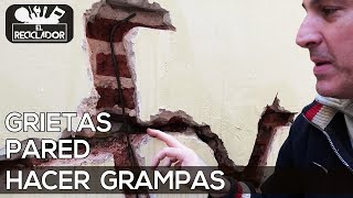 72 Grietas paredes  hacer grampas [upl. by Latyrc]