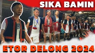 Sika Bamin Etor Delong 2024Etor Giidi festivalPasighatArunachal PradeshDabo vlogsAdi Dance [upl. by Ettennahs]