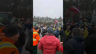 Protest Rolników Szczucin 2024 🇵🇱❗️agrobobcok rolnik traktor [upl. by Sully924]